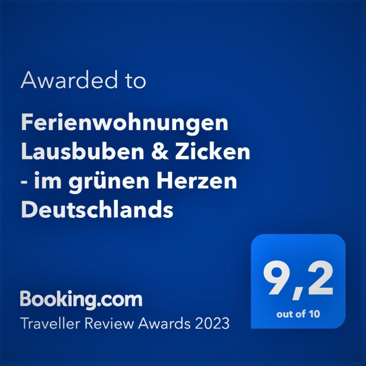 Ferienwohnungen Lausbuben & Zicken - Im Gruenen Herzen Deutschlands Herleshausen Bagian luar foto